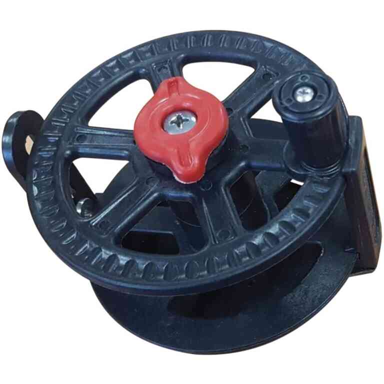 CARRETE ECHO 30MT EPSEALON Mecanismo horizontal Botón de freno ergonómico Fácil de utilizar con guantes Capacidad: 30 metros de cable de 1,5 mm