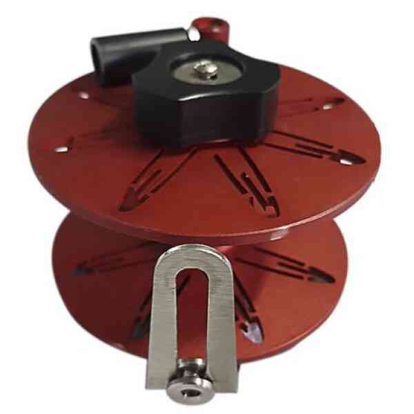 CARRETE ELYSIUM ALUMINIO EPSEALON ROJO
