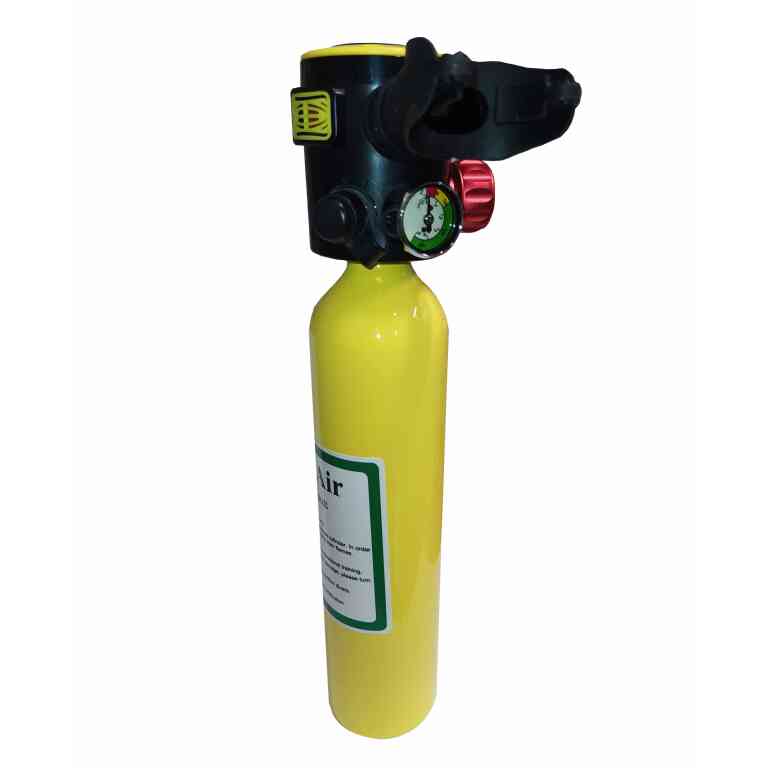 Botella De Emergencia Con Regulador Fijo 500ML Aropec