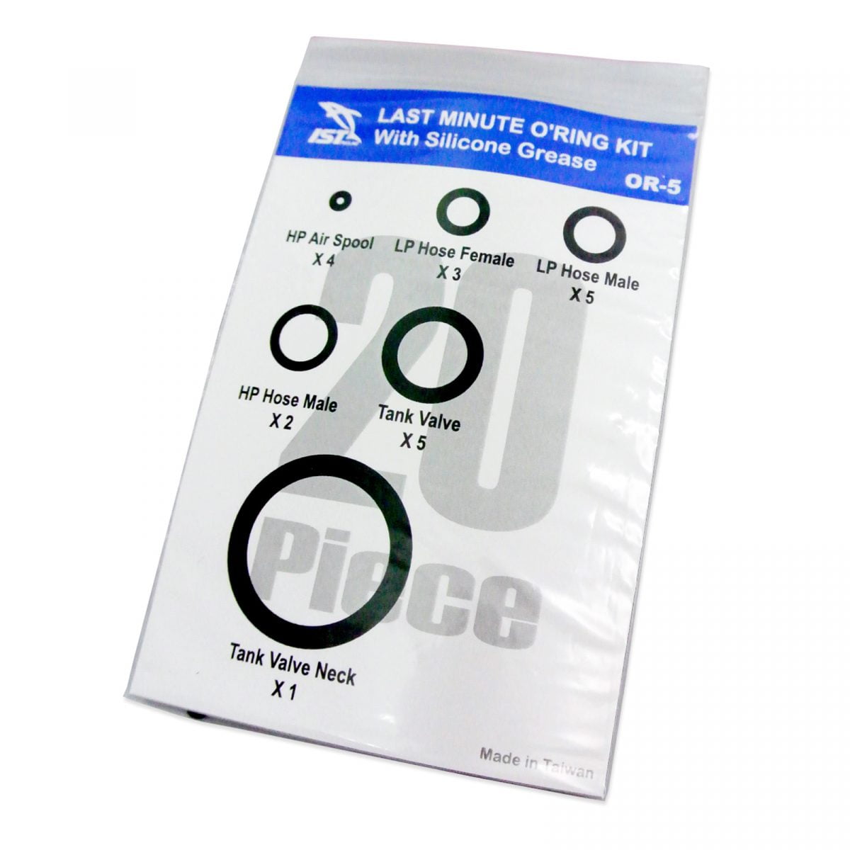 Kit O-Ring 20 Piezas Para Buceo Ist