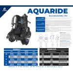Chaleco Compensador Aquaride Azul Cressi - Imagen 10