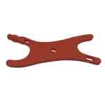 Plegador Plastico Naranjo Picasso
