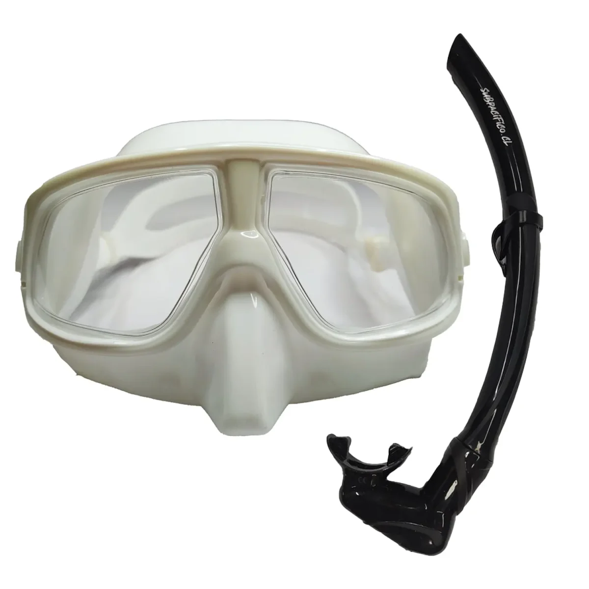 Set Mascara Under + Snorkel Freedive Con Valvula Subpacifico - Set Mascara Under + Snorkel Freedive Con Valvula Subpacifico