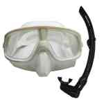 set mascara under + snorkel freedive con valvula subpacifico