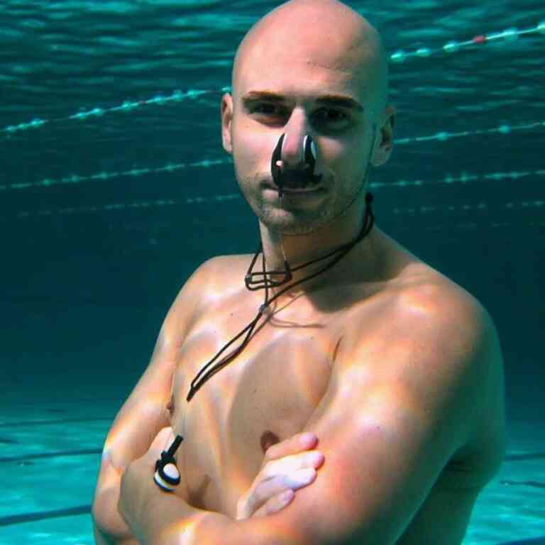 Noseclip Para Apnea Classic Octopus Lima
