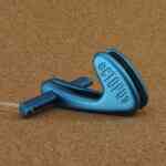 Noseclip Para Apnea Aluminio Octopus Azul