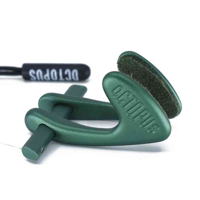Noseclip Para Apnea Aluminio Octopus Verde
