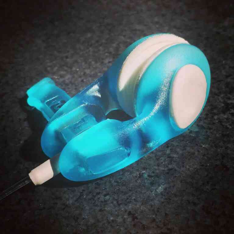 Noseclip Para Apnea Classic Transparente Octopus Azul