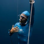 Noseclip Para Apnea Classic Octopus Azul Oscuro