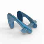 Noseclip Para Apnea Aluminio Octopus Azul