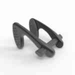 Noseclip Para Apnea Aluminio Octopus Gris Oscuro - Imagen 2