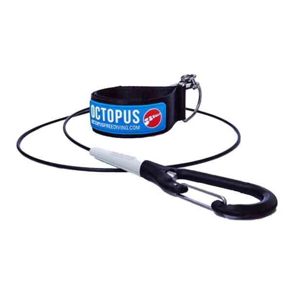 Lanyard De Competencia Apnea 100cm Octopus Azul