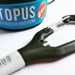 Lanyard De Competencia Apnea 100cm Octopus Azul