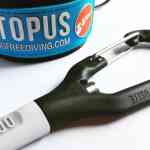 Lanyard De Competencia Apnea 100cm Octopus Azul