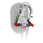 Chaleco Compensador Aquawing Plus Azul Cressi