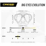 Mascara De Buceo Big Eyes Evolution Cressi