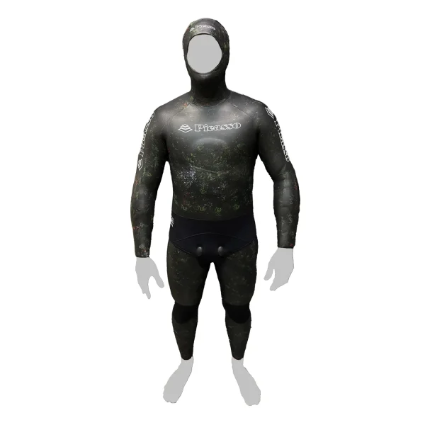 Traje De Buceo 7Mm Thermal Skin Camuflado Verde Picasso