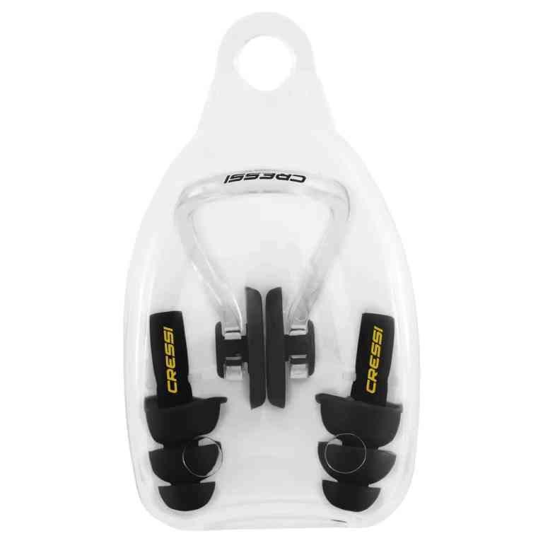 Kit Tapones De Oidos Y Noseclip Cressi