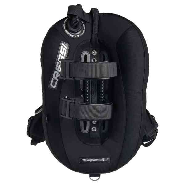 Chaleco Compensador Aquawing Plus Negro Cressi