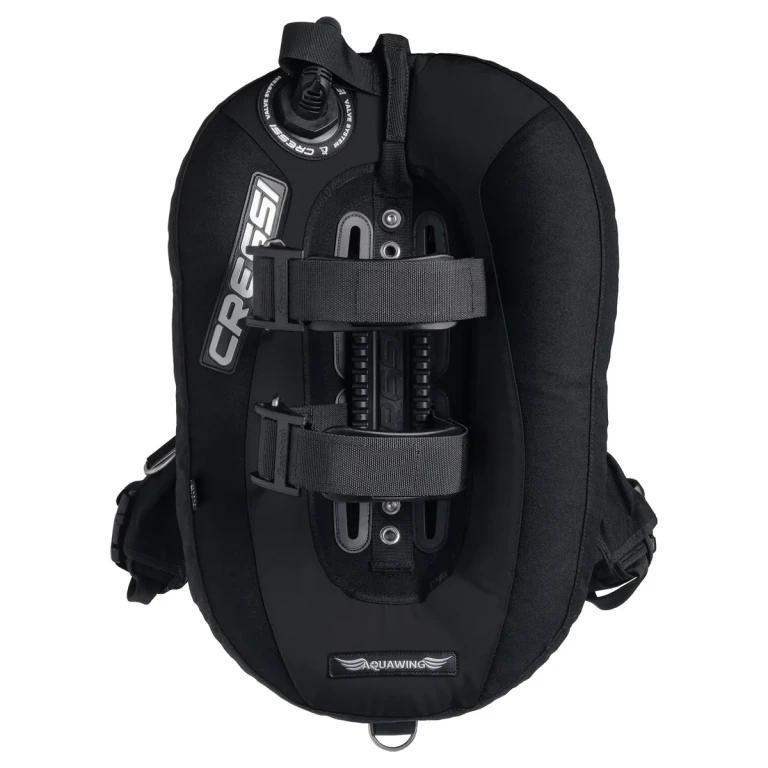 Chaleco Compensador Aquawing Plus Negro Cressi