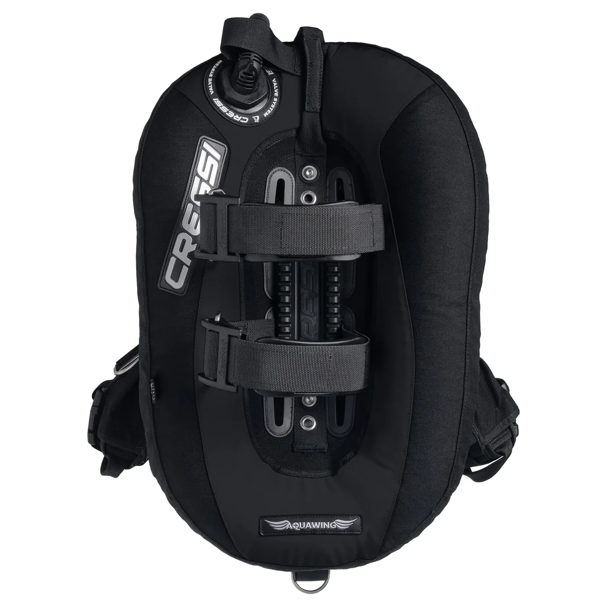 Aquawing_Plus__Black__Ic790150_02__Web_1200X1200 Chaleco Compensador Aquawing Plus Negro Cressi