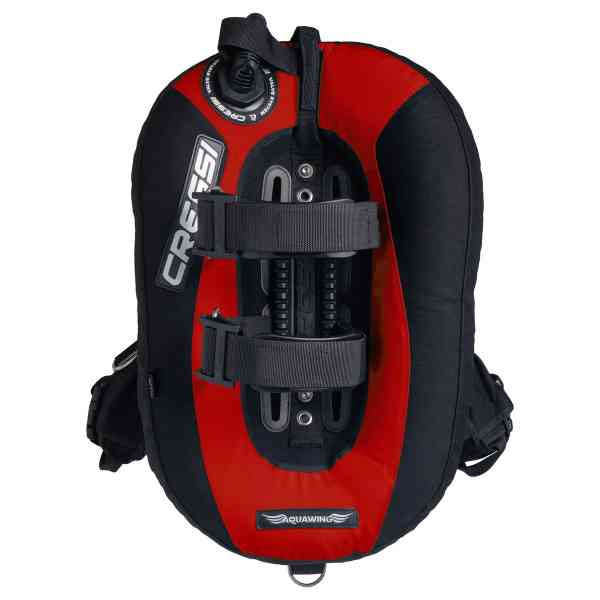 Chaleco Compensador Aquawing Plus Rojo Cressi