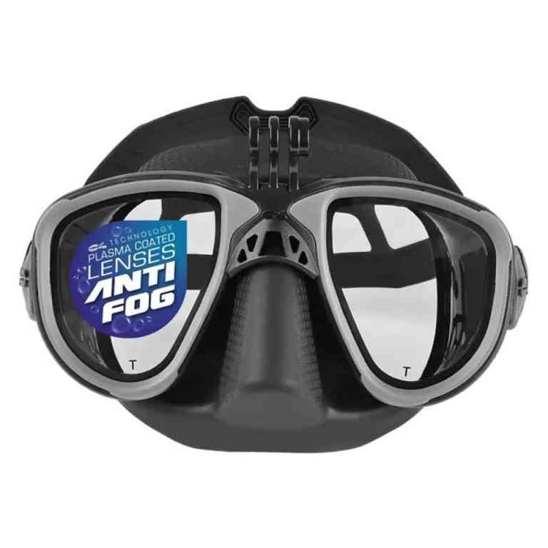 Mascara De Buceo Martian Antifog Go Pro Black C4