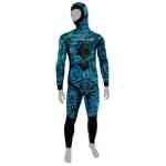 Traje De Buceo 7Mm Fusion Azul Epsealon Talla 5 (XL)
